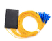 1 * 4 1 * 8 ABS Światłowodowy rozdzielacz PLC typu box ze złączem SC / APC