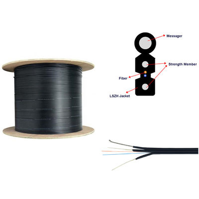 ISO14001 Samonośny 2-żyłowy kabel opadający z PVC