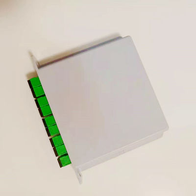 Typ karty wtykowej Rozdzielacz światłowodowy 1x8 PLC ze złączem Sc / Apc