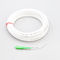 Biały kabel światłowodowy FTTH 0,9 mm, kabel światłowodowy G652d