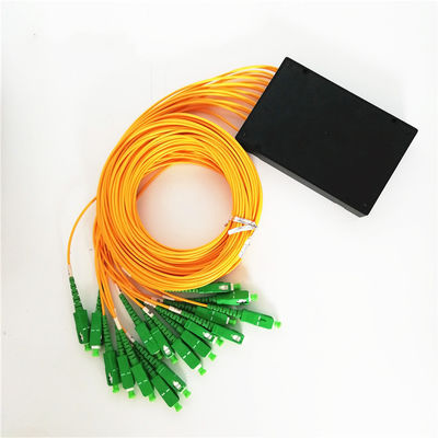 Czarny Żółty Sc Apc 1m Abs Box 1x8 Plc Splitter